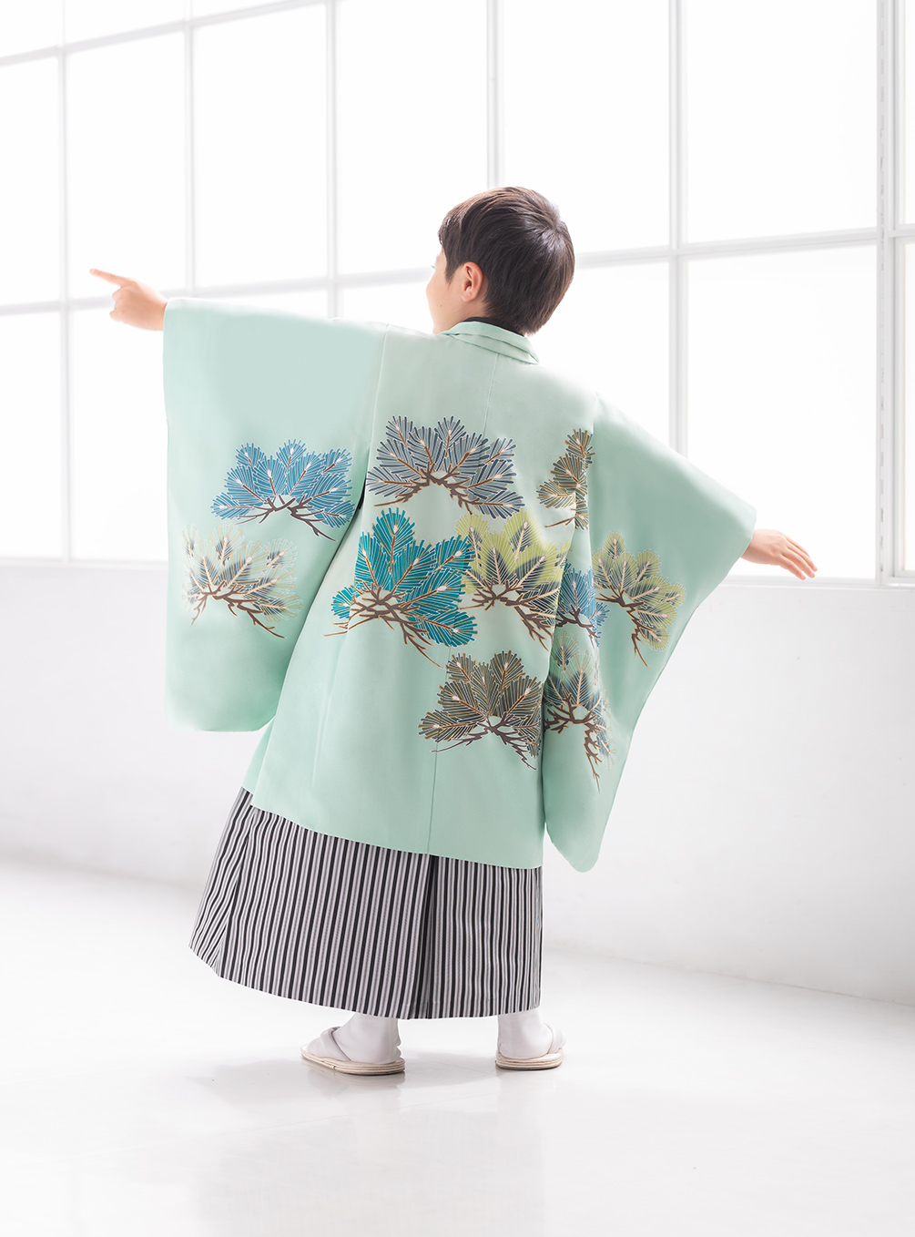 七五三撮影ポーズ例