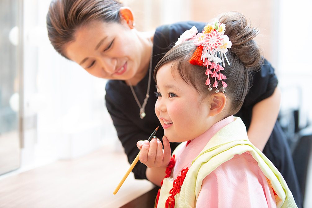 七五三ヘアメイク・着付け