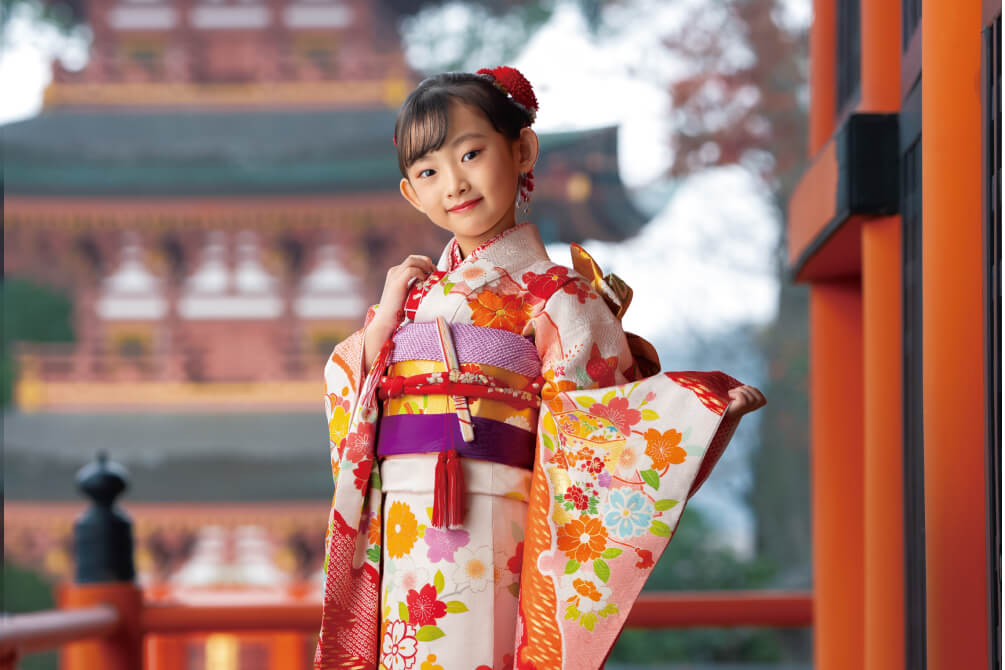 七五三ロケーション撮影