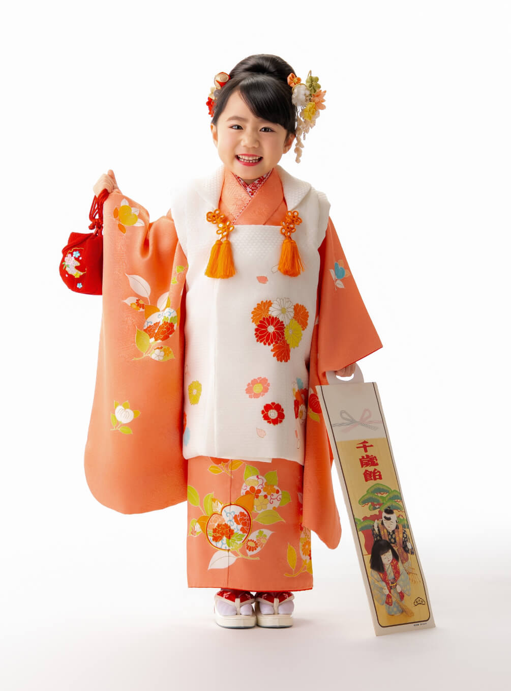 七五三撮影ポーズ例