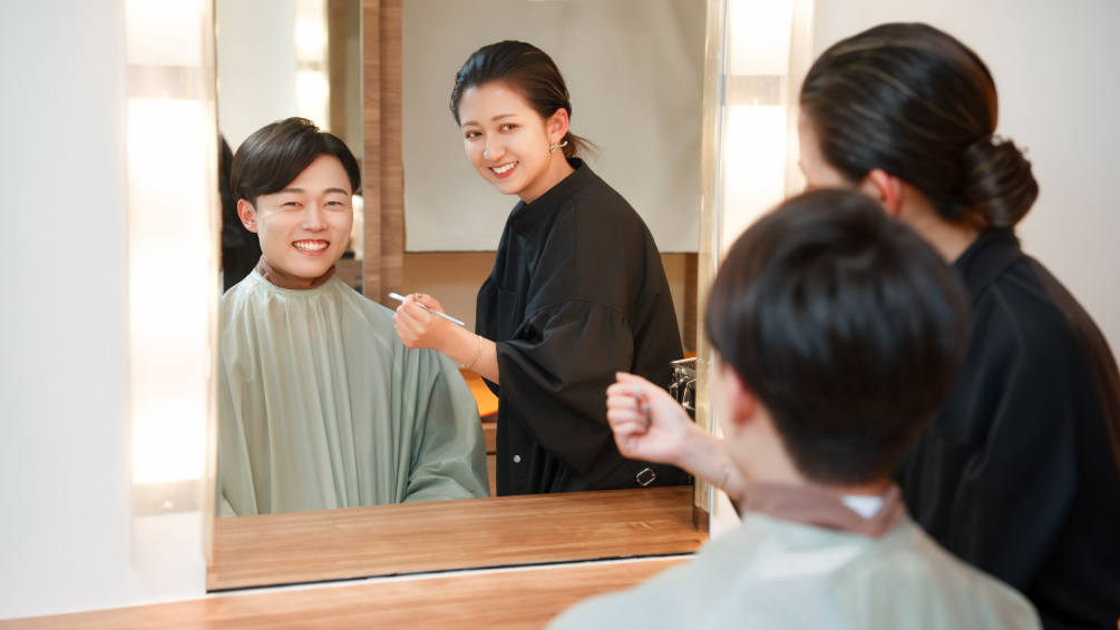 リクルート写真 メンズメイクプラン